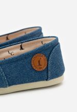 Alpargata Los Corrales Infantil Jeans Azul