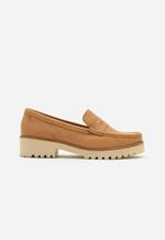 Mocassim Feminino Couro Tratorado 50725 Vegetal Savana