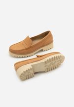 Mocassim Feminino Couro Tratorado 50725 Vegetal Savana