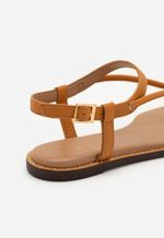 Sandália Feminina Couro Bovino 82005 Nature Camel
