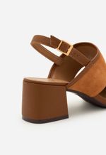 Sandália Feminina Couro Bovino 184 Nature Cognac