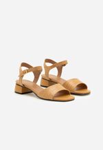 Sandália Feminina Couro Bovino Crocco 72002 Savana
