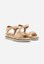 Sandália Feminina Couro Bovino 300620 Nature Peach