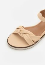 Sandália Feminina Couro Bovino 300620 Nature Peach