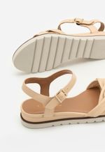 Sandália Feminina Couro Bovino 300620 Nature Peach