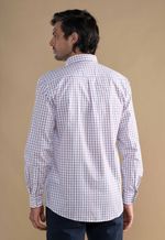 Camisa Hombre Clássica Pedro Xadrez019