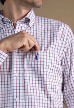 Camisa Hombre Clássica Pedro Xadrez019