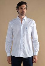 Camisa Hombre Clássica Pedro Xadrez016