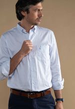 Camisa Hombre Clássica Pedro Listrado004