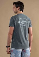 Camiseta Estampada 2026 Cinza