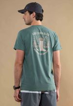 Camiseta Estampada 2026 Verde
