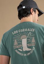 Camiseta Estampada 2026 Verde