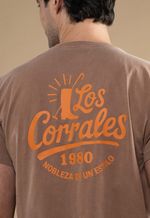 Camiseta Estampada 2026 Marrom