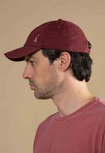 Boné 6 Gomos Dad Hat Sarja 24783 Vermelho Sangria