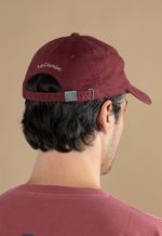 Boné 6 Gomos Dad Hat Sarja 24783 Vermelho Sangria