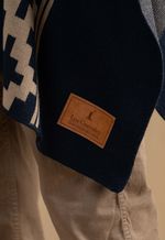 Poncho Pampa Azul Profundo