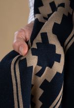 Poncho Pampa Azul Profundo