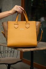 Bolsa Francisca maiz comb tan