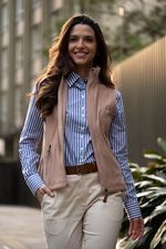 Colete Fleece Feminino Neuquén Bege