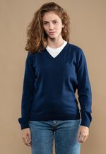 SUETER FEMNINO GOLA V 6049 MARINHO