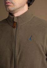 JAQUETA FLEECE MASCULINA LANÍN MARROM