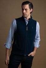 Colete Fleece Masculino Lanín Azul Marinho