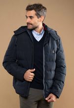 JAQUETA THERMAL FIT AZUL MARINHO