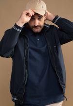 Jaqueta Masculina Softshell Fit  Azul Marinho