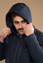 Jaqueta Masculina Flex Insulation Impermeável Azul Marinho