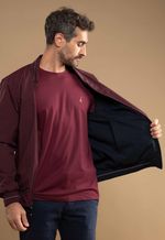 Jaqueta Masculina Poly Wind Marinho e Vinho