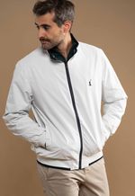 Jaqueta Masculina Breath Shell Reversível Marinho e Off White