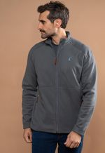 JAQUETA FLEECE MASCULINA LANÍN A3801 Cinza