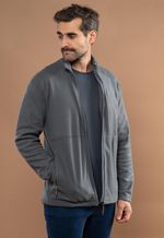 JAQUETA FLEECE MASCULINA LANÍN A3801 Cinza