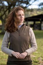 COLETE FLEECE FEMININO LANÍN A7976 Marrom