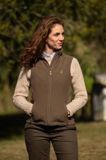 COLETE FLEECE FEMININO LANÍN A7976 Marrom