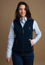 COLETE FLEECE FEMININO LANÍN A7976 Azul Marinho