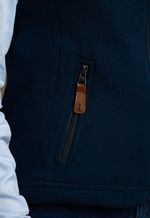 COLETE FLEECE FEMININO LANÍN A7976 Azul Marinho