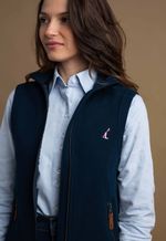 COLETE FLEECE FEMININO LANÍN A7976 Azul Marinho