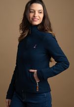 JAQUETA FLEECE FEMININO LANÍN A7975 Azul Marinho