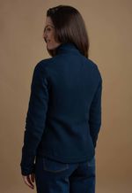 JAQUETA FLEECE FEMININO LANÍN A7975 Azul Marinho