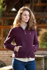 JAQUETA FLEECE FEMININO LANÍN A7975 Cereja