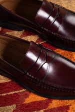 Sapato Mocassim Classico Borgonha 201004C