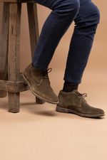 Bota Masculina em Camurça Ocre 5075