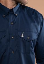 Camisa Campo Azul Marinho