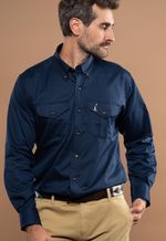 Camisa Campo Azul Marinho
