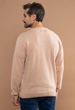 Suéter Masculino V Lã Merino Misto 5168 Bege