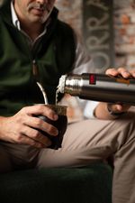 Garrafa Térmica Cairo 1L Thermos Cinza
