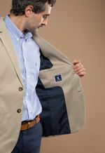 Blazer Milano Masculino Bege