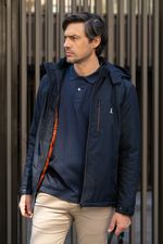 Jaqueta Masculina Flex Insulation Impermeável Azul Marinho
