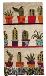 Caminho de Mesa Cactus Natural — 2,00 x 0,38 m